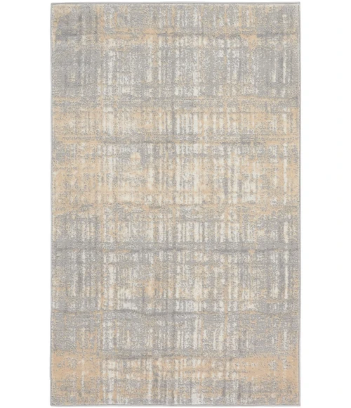 Calvin Klein Enchanting Area Rug ECH05 Grey/Ivory