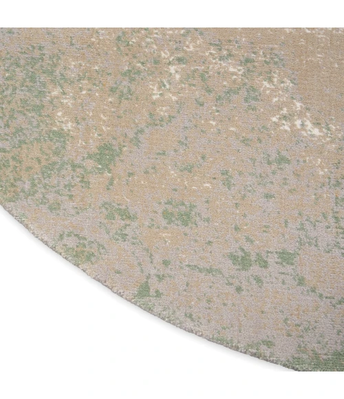 Nourison Twilight Round Area Rug TWI06 Ivory Green 8' Round