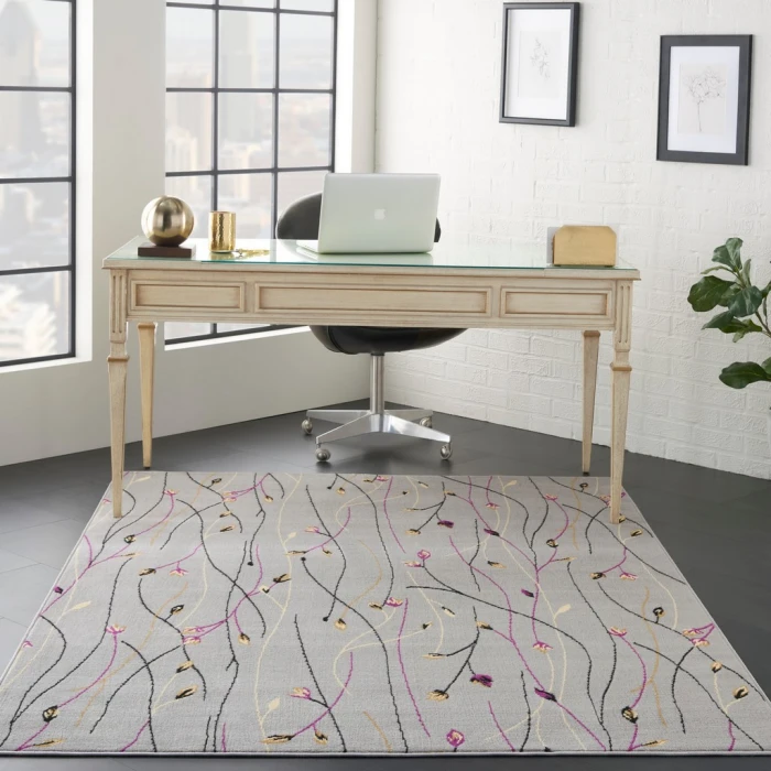 Nourison Grafix Area Rug GRF15-Grey
