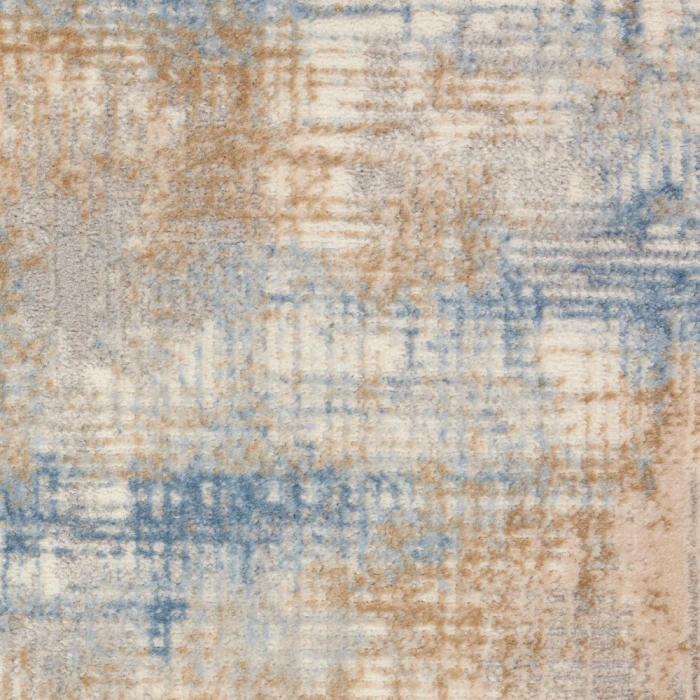 Calvin Klein Rush Area Rug CK951 Blue/Beige