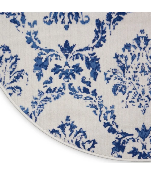 Nourison Whimsicle Area Rug WHS01-Ivory Navy