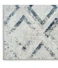 Nourison Dekor Grey Navy DEK05 7 ft. 10 in. X 9 ft. 10 in. Rect. Rug