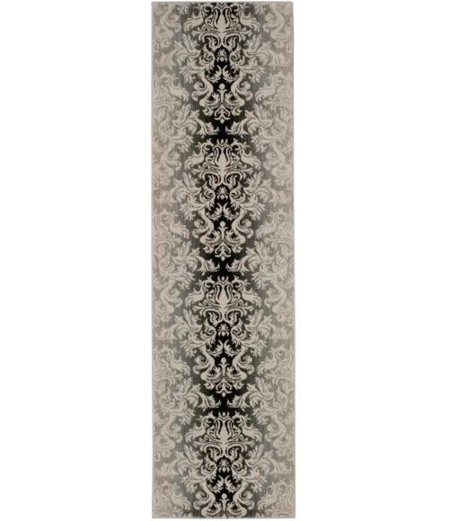 Nourison Home Riviera Charcoal RI06 2ft.3in. x 8ft. Rect. Rug