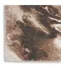 Kathy Ireland American Manor Area Rug AMR03 Iv/Mocha 2'2" x 7'6"