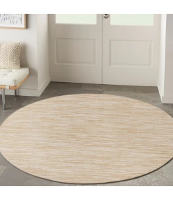 Nourison Home Nourison Essentials NRE01 Ivory Gold 4 ft. Round Area Rug