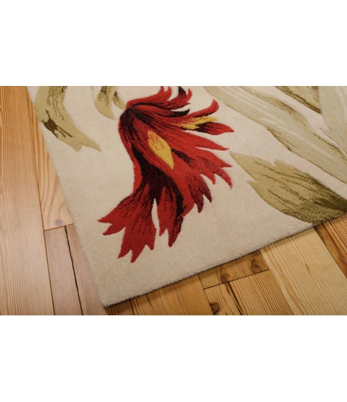 Nourison Tropics Area Rug TS01-Ivory