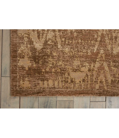 Nourison Silken Allure Area Rug SLK17-Chocolate