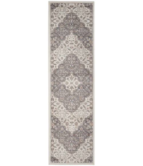 Nourison Elation Area Rug ETN08-Ivory Grey
