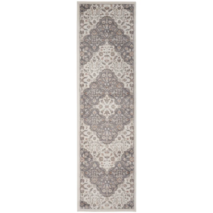 Nourison Elation Area Rug ETN08-Ivory Grey