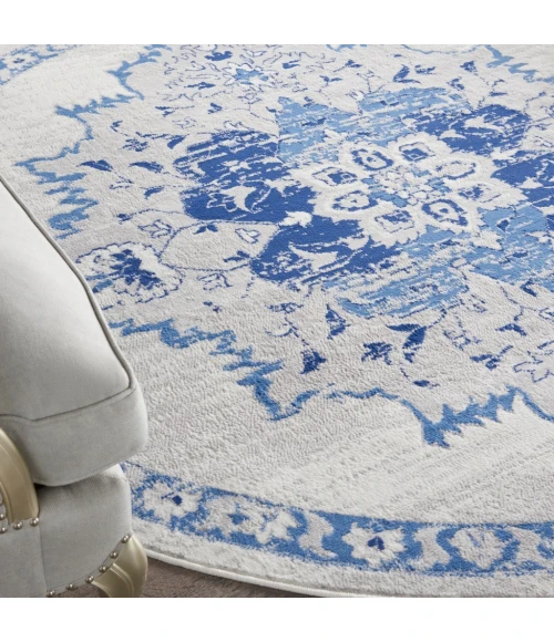 Nourison Whimsicle Area Rug WHS14-Ivory Blue