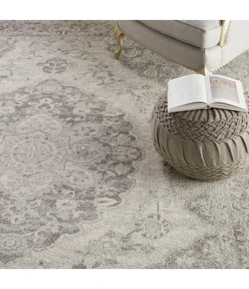Nourison Tranquil Area Rug TRA05-Ivory/Grey