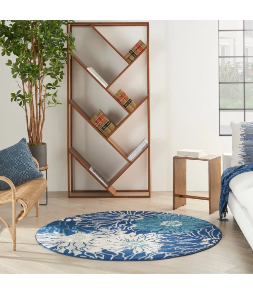 Nourison Passion Area Rug PSN17-Navy/Ivory