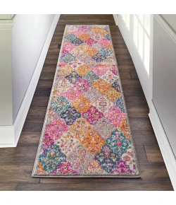 Nourison Home Passion PSN21 Multicolor 2 ft. 2 in. X 7 ft. 6 in. Area Rug
