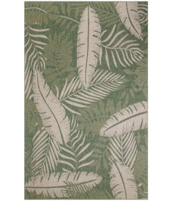 Nourison Home Garden Oasis GOA02 Green Ivory 8 ft. X 10 ft. Area Rug