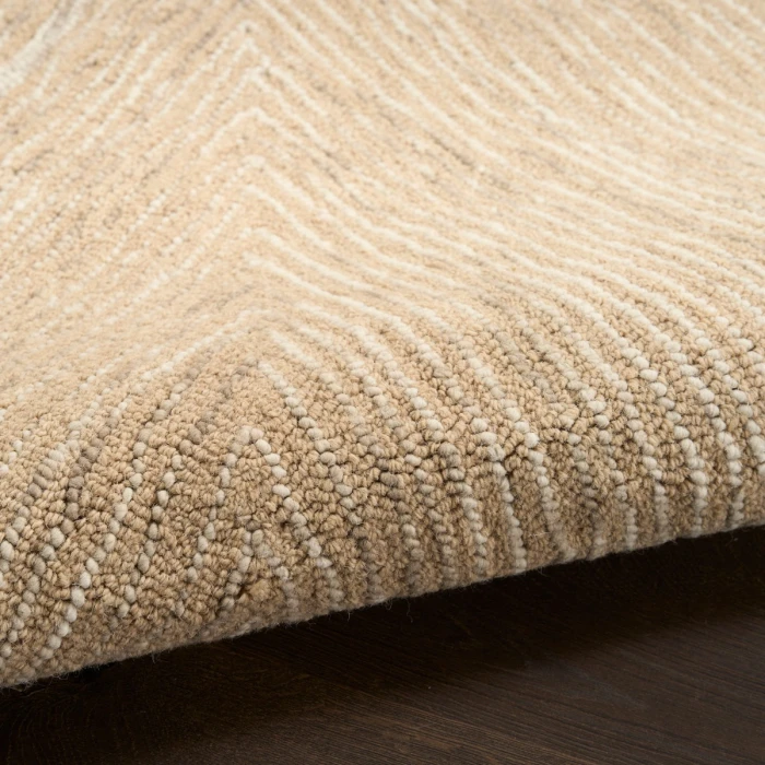 DKNY Pure Angles Camel ANG01 8 ft. X 10 ft. Rect. Rug