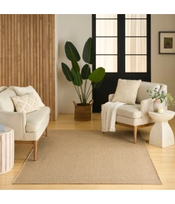 Nourison Home Tulum TLM03 Taupe 4 ft. X 6 ft. Area Rug
