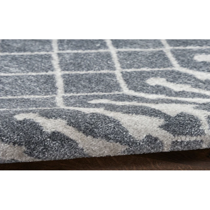 Nourison Astra Machine Washable Denim ASW10 5 ft. 3 in. X 7 ft. Rectangle Rug