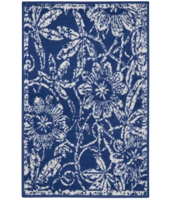 Nourison Home Whimsicle WHS05 Navy 2 ft. X 3 ft. Area Rug