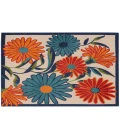 Nourison Aloha Multicolor ALH33 5 ft. Square Rug