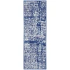 Nourison Home Whimsicle WHS07 Ivory Navy 2 ft. X 8 ft. Area Rug