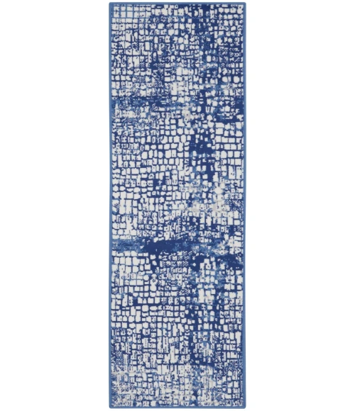 Nourison Whimsicle Area Rug WHS07-Ivory Navy