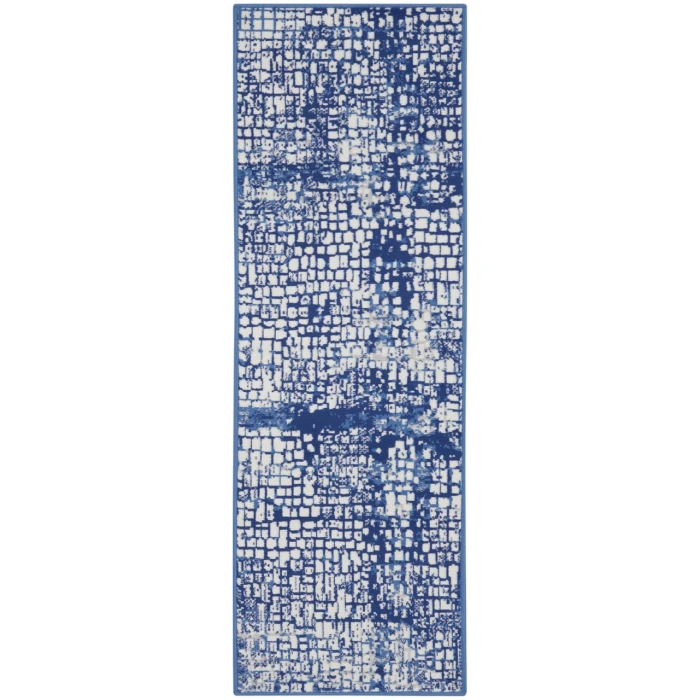 Nourison Whimsicle Area Rug WHS07-Ivory Navy