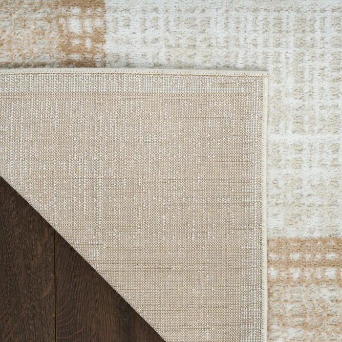 Nourison Dekor Ivory Beige DEK06 2 ft. X 4 ft. Rect. Rug