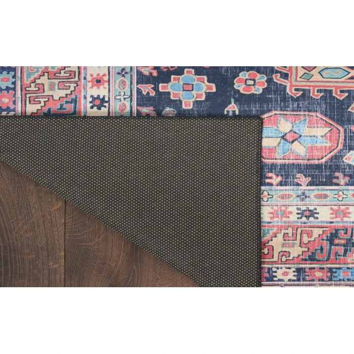Nourison Vintage Home Navy VNH03 5 ft. X 7 ft. Rectangle Rug