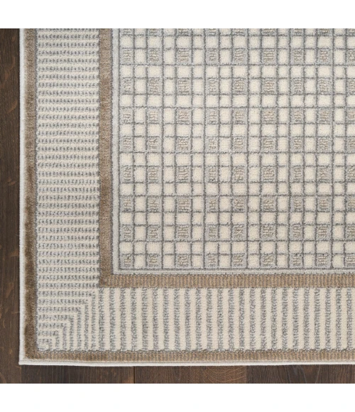 Nourison Home Nordic Ivory Grey NRC03 8 ft. X 10 ft. Rectangle Rug