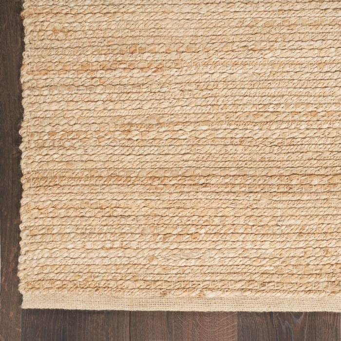Nourison Natural Jute Area Rug NJT01 Bleached