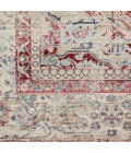 Nourison Vintage Kashan Area Rug VKA07-Red/Ivory