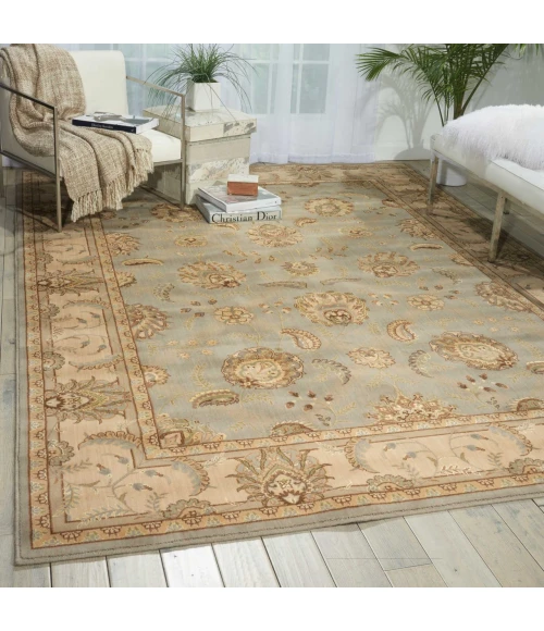 Nourison Home Persian Empire Aqua PE22 2ft.3in. x 8ft. Rect. Rug