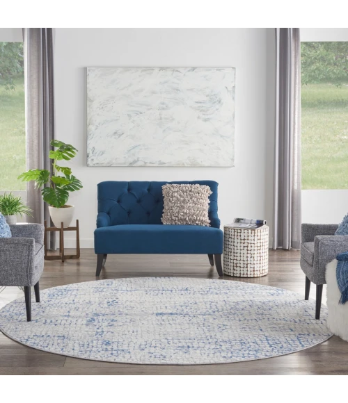 Nourison Whimsicle Area Rug WHS07-Grey Blue