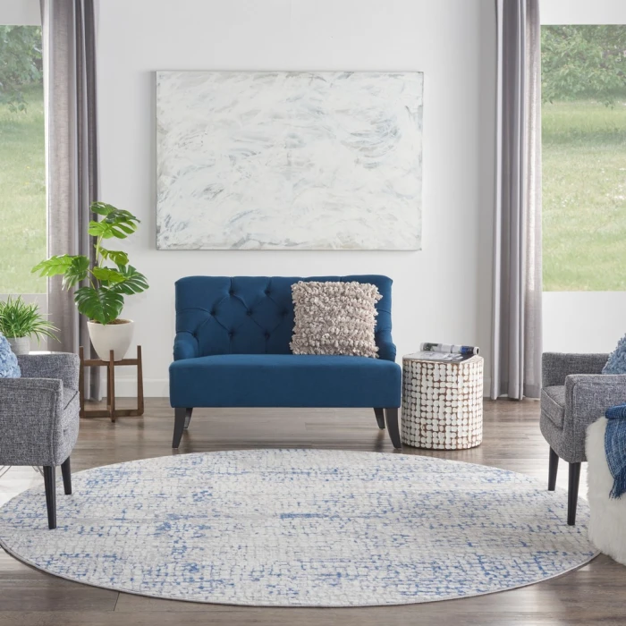 Nourison Whimsicle Area Rug WHS07-Grey Blue