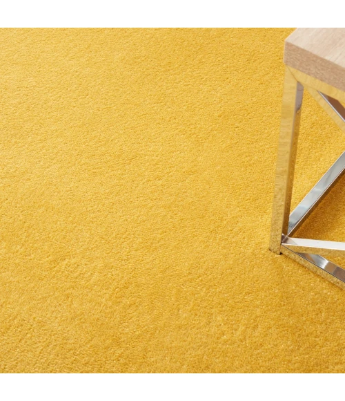 Nourison Essentials Yellow Area Rug NRE01-Yellow