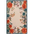 Nourison Aloha Ivory Multicolor ALH32 9 ft. X 12 ft. Rectangle Rug