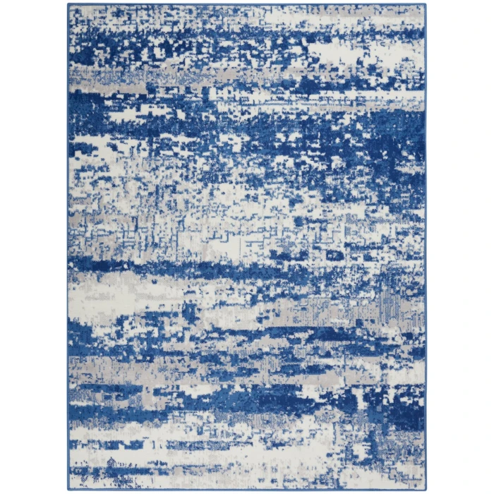 Nourison Whimsicle Area Rug WHS06-Ivory Navy