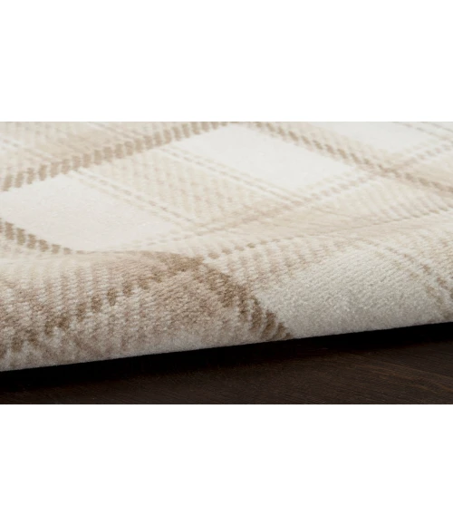 Nourison Grafix Ivory Beige GRF03 7 ft. 10 in. X 9 ft. 10 in. Rectangle Rug