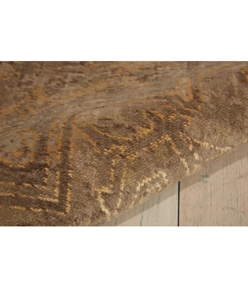 Nourison Silken Allure Runner Area Rug SLK15-Taupe