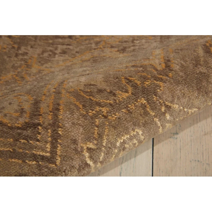 Nourison Silken Allure Runner Area Rug SLK15-Taupe