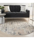 Nourison Quarry Beige Grey QUA01 4 ft. X Round Rug