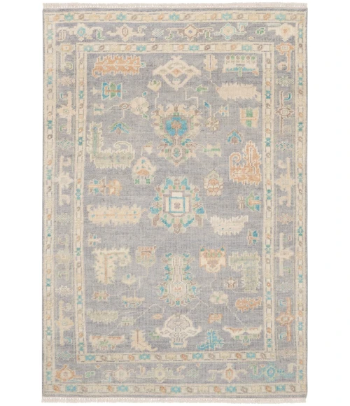 Nourison Odessa Grey Multicolor ODS01 6 ft. X 8 ft. Rect. Rug