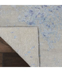 Nourison Home Silk Shadows SHA18 Grey Blue 3 ft. 9 in. X 5 ft. 9 in. Area Rug
