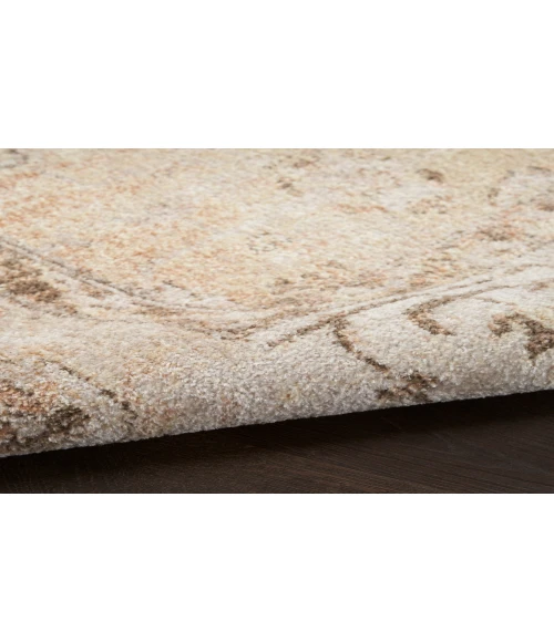 Nourison Astra Machine Washable Beige ASW11 9 ft. X 12 ft. Rectangle Rug
