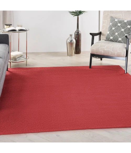 Nourison Essentials Area Rug NRE01-Brick Red