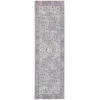 Nourison Home New Concept Washables SR104 Grey 2 ft. X 6 ft. Area Rug