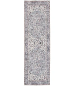 Nourison Home New Concept Washables SR104 Grey 2 ft. X 6 ft. Area Rug