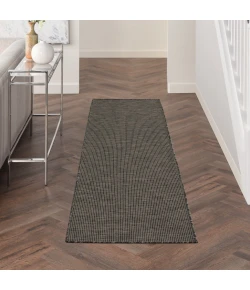 Nourison Home Positano POS01 Charcoal 2 ft. 2 in. X 8 ft. Area Rug
