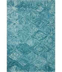 Nourison Interlock - Itl01 Marine Area Rug 3 ft. 9 X 5 ft. 9 Rectangle