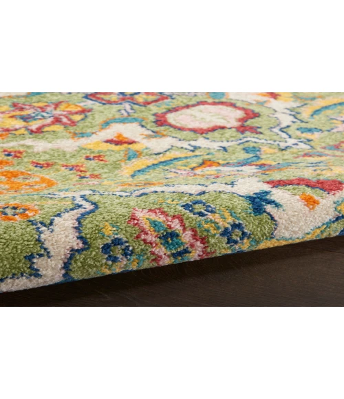 Nourison Allur Sage Ivory ALR03 2 ft. 3 in. X 10 ft. Rectangle Rug